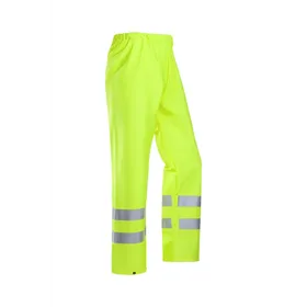 Sioen Bastogne Regenbroek Fluo Geel - Lichtgewicht & Waterdicht - Maat S