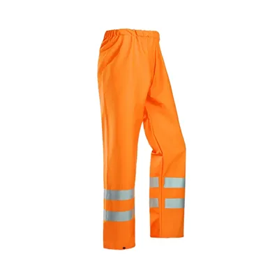 Sioen Bastogne Regenbroek Fluo Oranje - Lichtgewicht & Waterdicht - Maat M