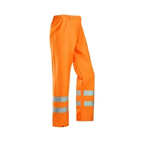 Sioen Bastogne Regenbroek Fluo Oranje - Lichtgewicht & Waterdicht - Maat XL