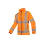 Sioen BERKEL 353A RWS Fleecejas Fluo Oranje - Warm, Winddicht & Pillingbestendig, Maat 2XL