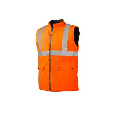 Sioen Bodywarmer Arras Fluoriserend Oranje - Maat 2XL