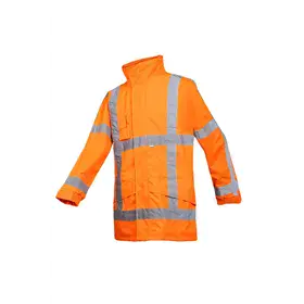 Sioen BOORNE 350A RWS Parka Fluo Oranje - Waterdicht, Winddicht & Voeringcompatibel, Maat 2XL