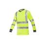 Sioen Bresso T-shirt Fluo Geel - Lange Mouw & Ademend Mesh - Maat L