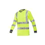 Sioen Bresso T-shirt Fluo Geel - Lange Mouw & Ademend Mesh - Maat M