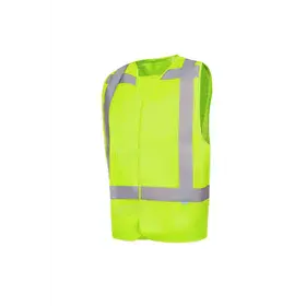 Sioen Carpi Veiligheidsgilet Fluo Geel - Reflecterend & Lichtgewicht - Maat M