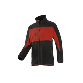 Sioen Durango Fleecejack Marine/Zwart – Windbreaker & YKK Ritsen, Maat L