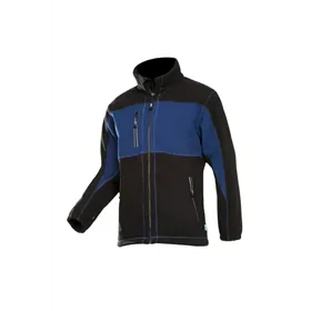 Sioen Durango Fleecejack Marine/Zwart – Windbreaker & YKK Ritsen, Maat XL