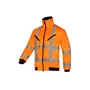 Sioen EAGLE 050A RWS Winterjas Fluo Oranje - Gevoerd, Afneembare Bontkraag, Maat L