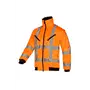 Sioen EAGLE 050A RWS Winterjas Fluo Oranje - Gevoerd, Afneembare Bontkraag, Maat L