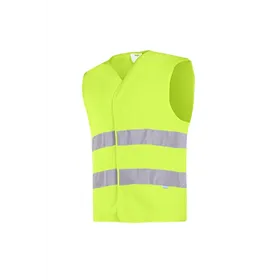 Sioen Elba Veiligheidsgilet Fluo Geel - Reflecterend & Praktisch - Maat M