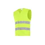 Sioen Elba Veiligheidsgilet Fluo Geel - Reflecterend & Praktisch - Maat S