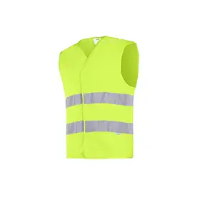 Sioen Elba Veiligheidsgilet Fluo Geel - Reflecterend & Praktisch - Maat XL