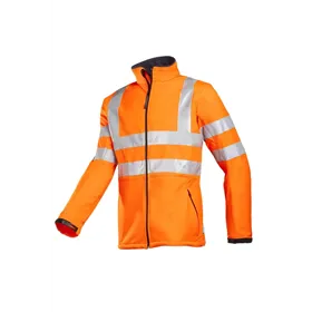 Sioen Genova Softshell Werkjas Fluo Oranje - Winddicht & Comfortabel - Maat XL
