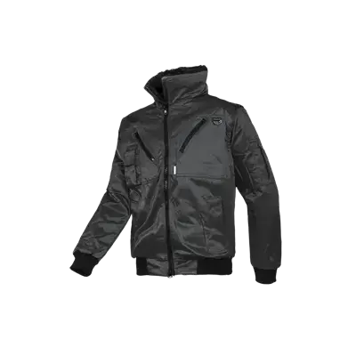 Sioen Hawk Blouson Zwart - Uitneembare Bontvoering & Functioneel Ontwerp - Maat 3XL