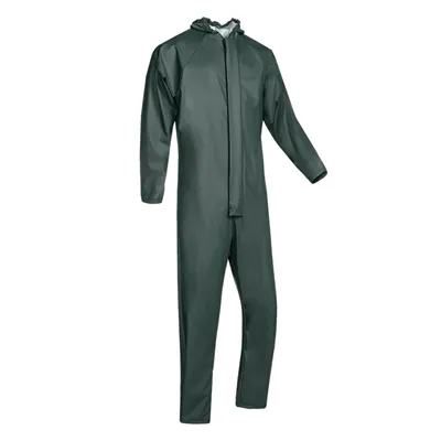 Sioen Herford Regenoverall 6218 Groen/Kaki – Flexothane®, Licht & Elastisch – Maat XL