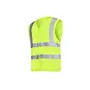 Sioen Lacona Veiligheidsgilet Fluo Geel - Reflecterend & Lichtgewicht - Maat L
