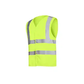 Sioen Lacona Veiligheidsgilet Fluo Geel - Reflecterend & Lichtgewicht - Maat M