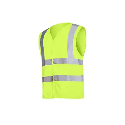 Sioen Lacona Veiligheidsgilet Fluo Geel - Reflecterend & Lichtgewicht - Maat M