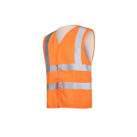 Sioen Lacona Veiligheidsgilet Fluo Oranje - Reflecterend & Lichtgewicht - Maat XL
