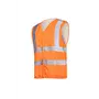 Sioen Lacona Veiligheidsgilet Fluo Oranje - Reflecterend & Lichtgewicht - Maat XL