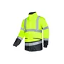 Sioen MALBRO 347A Blouson Fluo Geel/Marine - Gevoerd, Waterdicht & Afritsbaar, Maat M