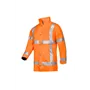 Sioen Merapi Winterparka Fluo Oranje - Waterdicht, Gevoerd & Met Uitneembare Fleece - Maat M