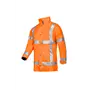 Sioen Merapi Winterparka Fluo Oranje - Waterdicht, Gevoerd & Met Uitneembare Fleece - Maat XL