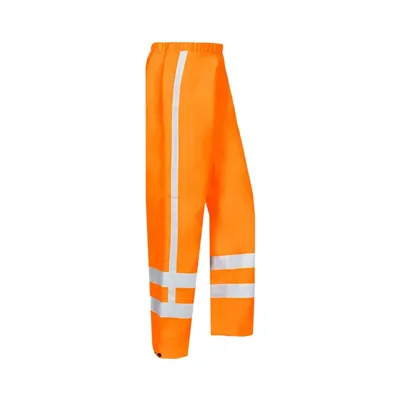 Sioen MEREDE 354A RWS Regenbroek Fluo Oranje - Waterdicht, Ademend & Lichtgewicht, Maat S