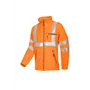 Sioen REIMS 131Z Fleece Werkjas Fluo Oranje - Warm, Winddicht & I.L.S.-Compatibel, Maat S