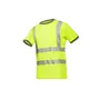 Sioen Rotella T-shirt Fluo Geel - Ademend, Antibacterieel & UV-beschermend - Maat M