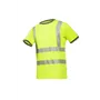 Sioen Rotella T-shirt Fluo Geel - Ademend, Antibacterieel & UV-beschermend - Maat S