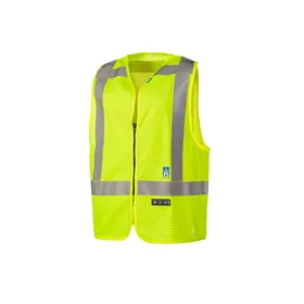 Sioen Sarvan FR AST Veiligheidsgilet Fluo Geel - Vlamvertragend & RWS - Maat L