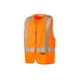 Sioen Sarvan FR AST Veiligheidsgilet Fluo Oranje - Vlamvertragend & RWS - Maat L