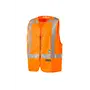Sioen Sarvan FR AST Veiligheidsgilet Fluo Oranje - Vlamvertragend & RWS - Maat M