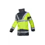 Sioen SKOLLFIELD 209A Parka Fluo Geel/Marine - Waterdicht, Gevoerd & Met Bodywarmer, Maat 3XL