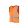 Sioen Solaka Veiligheidsgilet Fluo Oranje - Reflecterend & Met Ritssluiting - Maat L