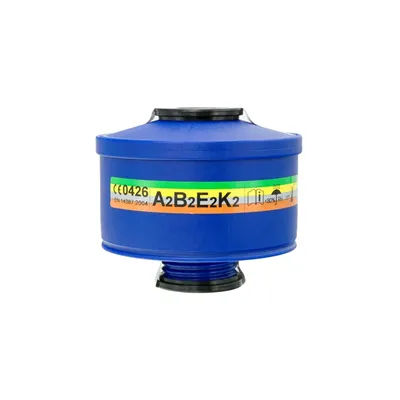 Spasciani A2B2E2K2 Filter 202 - Voor Gassen & Dampmengsels (DIN Schroefdraad)