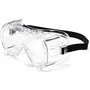 Univet 602.01.00.01 - Overzetbril met Heldere Lens & Indirect Ventilatiesysteem