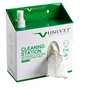 Univet Schoonmaakstation 3QL002 - Inclusief 30ml spray en 24 schoonmaakdoekjes