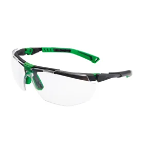 Univet Veiligheidsbril Helder - Floating Lens Design & UDC Coating, Modulair en Comfortabel