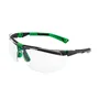 Univet Veiligheidsbril Helder - Floating Lens Design & UDC Coating, Modulair en Comfortabel