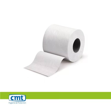 CMT Toiletpapier Supersoft Cellulose 4-laags Wit 150vel 9,8cm 72rol/pak