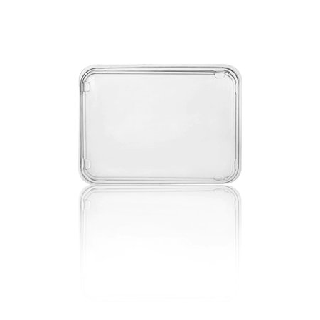 Lids 180 Series Rectangle RPET 185 x 130mm Transparent