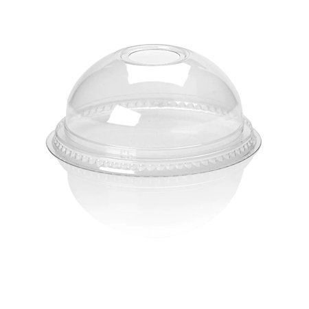 Deksel Domed Rond Glashelder Met Gat 78mm
