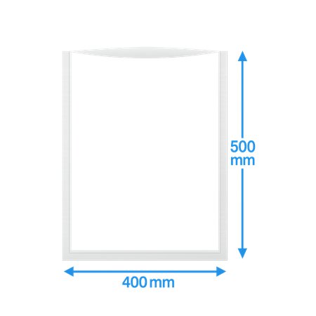 Vacuum side seal bags PA/PE 400x500mm 90my 500 pieces