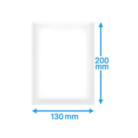 Vacuum side seal bags PA/PE 130x200mm 90my 1000 pieces