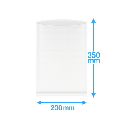 Vacuum Tube Bags PA/PE 200x350mm 90my 1000 pieces