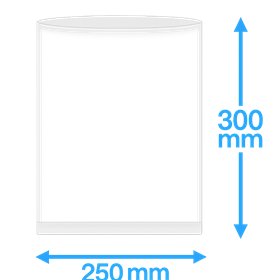 Vacuum Tube Bags PA/PE 250x300mm 90my 1000 pieces