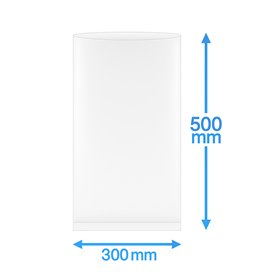 Vacuum Tube Bags PA/PE 300x500mm 90my 1000 pieces