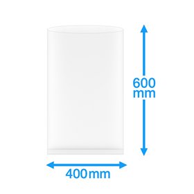 Vacuümzakken Buis PA/PE 400 x 600mm 90my 500 stuks